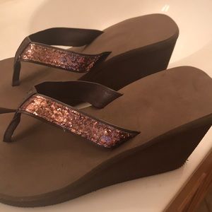 Wedge Flip Flops Last Pair